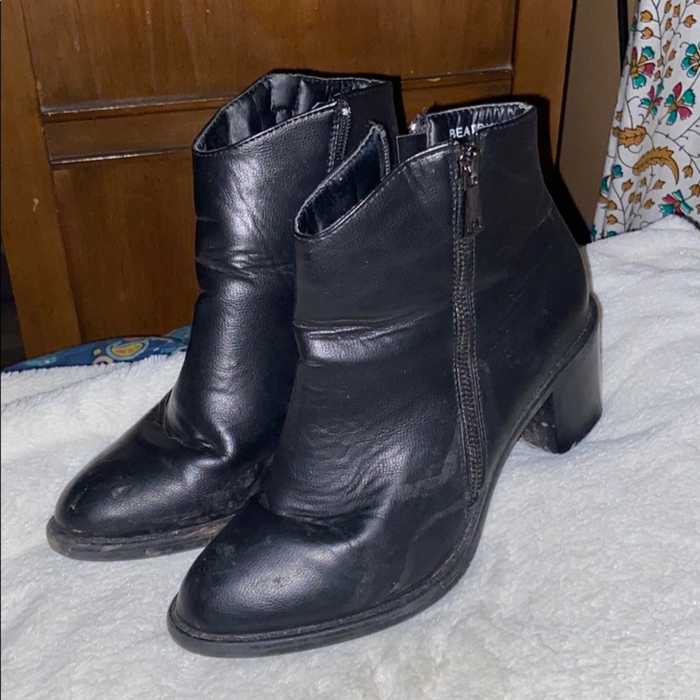 Black Heeled Forever 21 Booties